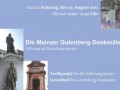Die Mainzer Gutenberg-Denkmäler: Führung auf Gutenbergs Spuren